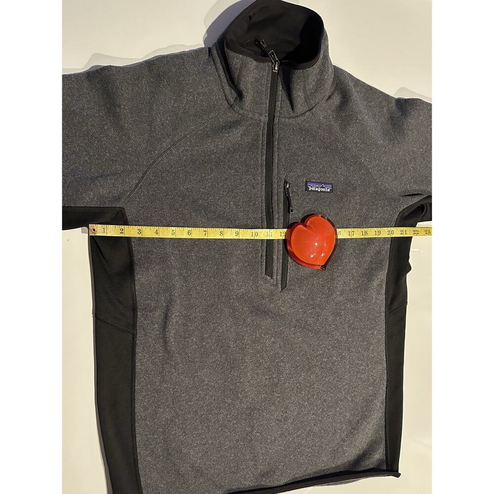 Patagonia Jacket Mens L Gray Better Sweater Quarter Zip Fleece Pullover Outdoor - Picture 3 of 8